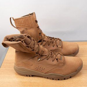 Nike SFB Field 2 8" Tactical Boots Suede Leather Brown Pair Size 13